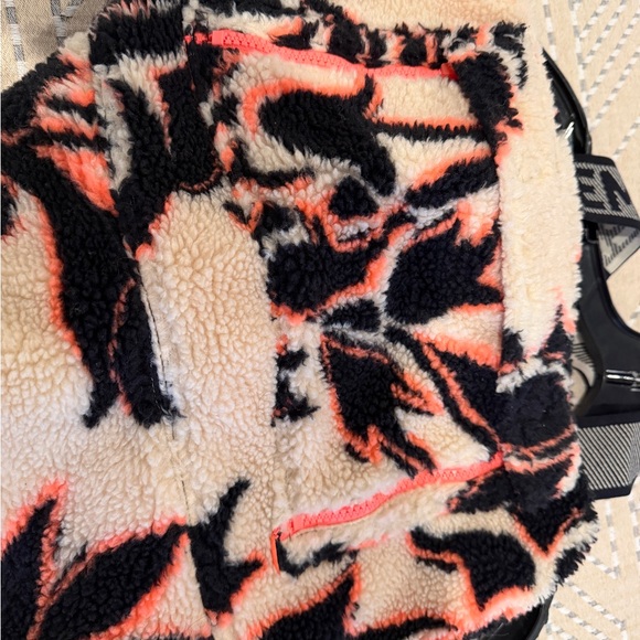 FP Movement by Free People Hit the Slopes Black and Pink Floral Jumpsuit - Picture 5 of 6